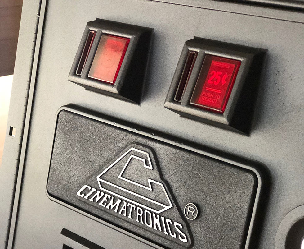 WTB Wico Coin Door Coin Reject Button and Insert Museum of the Game